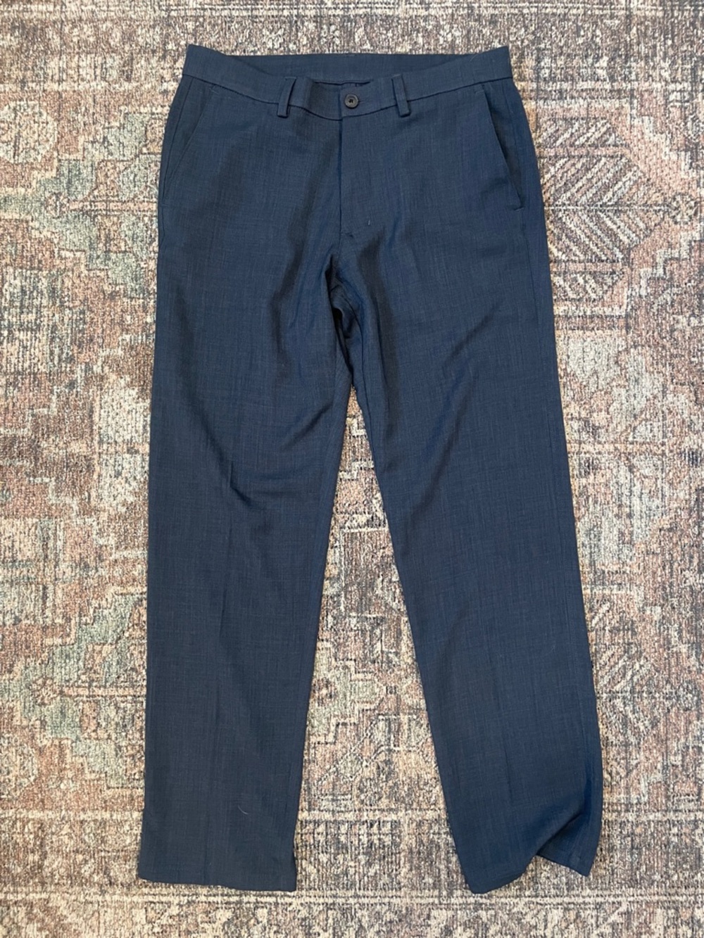 Haggar H26 Blue Work Trousers Size 32x32